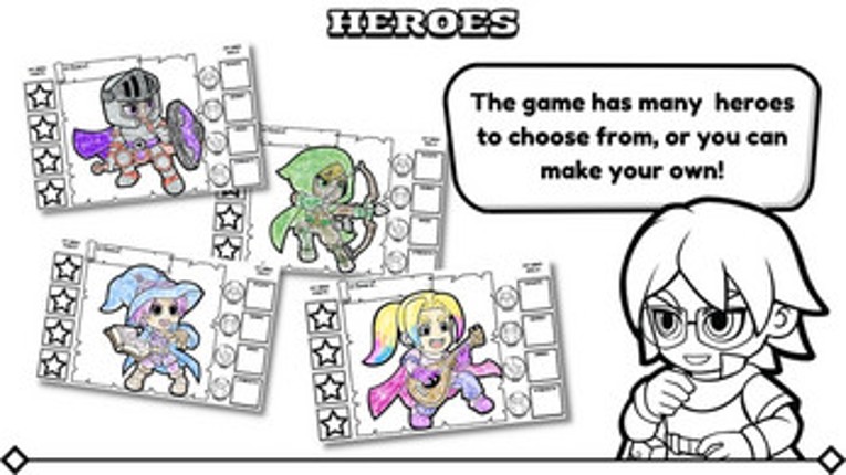 Color My Quest: The Roleplaying Game Image