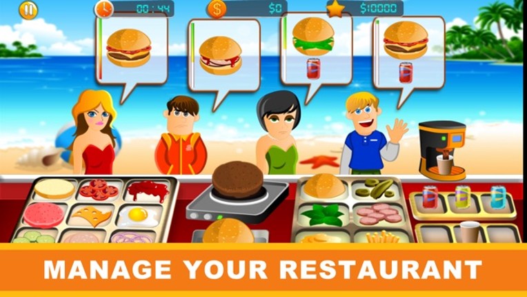 Cooking Burger Food: restaurant games Image