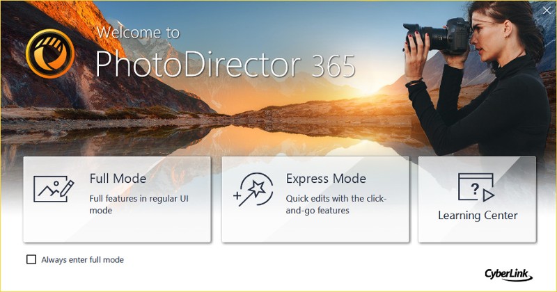 CyberLink PhotoDirector 11 Ultra - Photo editor, photo editing software screenshot