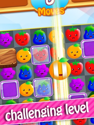 Fruit Splash Matcher – New Cute Fruits Puzzle Match 3 Game for Family screenshot