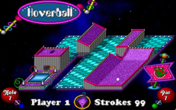 Fuzzy's Cosmic Space Golf Image