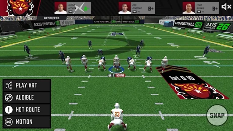 Axis Football Mobile screenshot