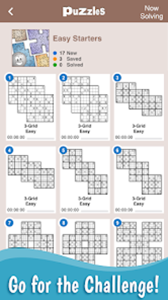 MultiSudoku: Samurai Sudoku screenshot