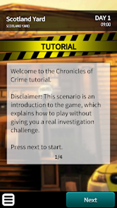 Chronicles of Crime screenshot
