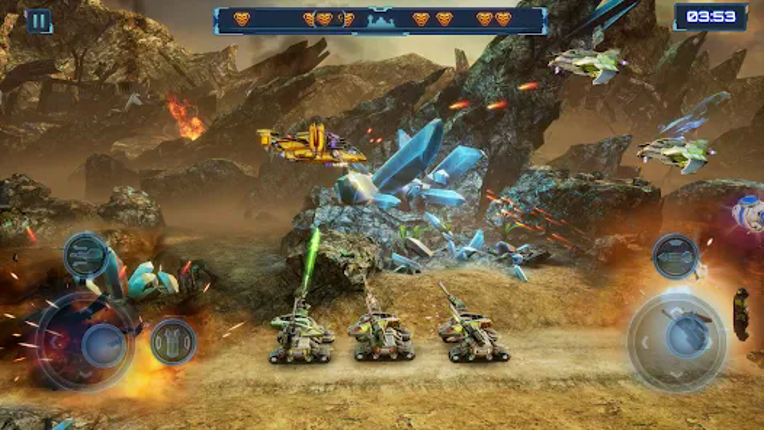 Red Siren: Robot and Mecha War screenshot