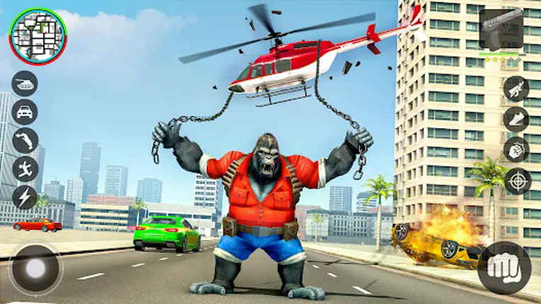Gorilla Fighting: Hero Game screenshot