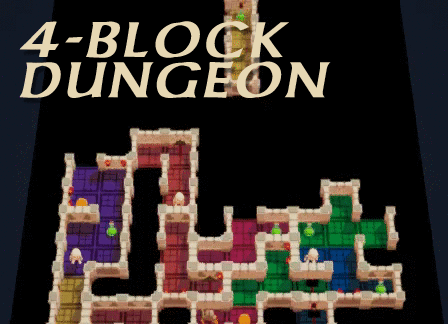 Games like 4-Block Dungeon (prototype)