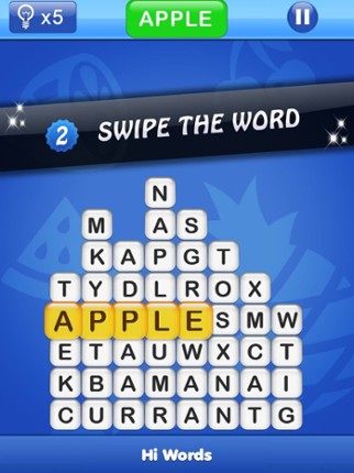 Hi Words - Word Search Game screenshot