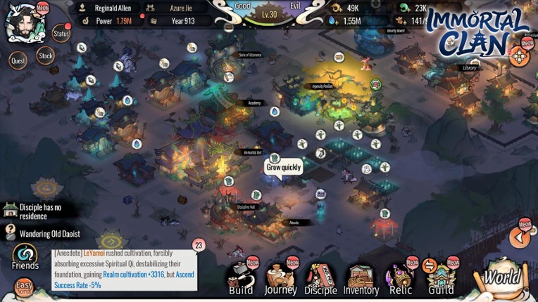 Immortal Clan: Grandmastery screenshot