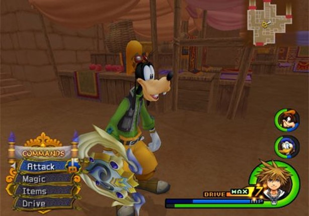 Kingdom Hearts II screenshot