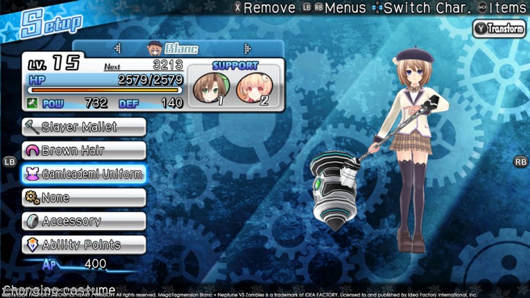 Megatagmension Blanc + Neptune VS Zombies screenshot