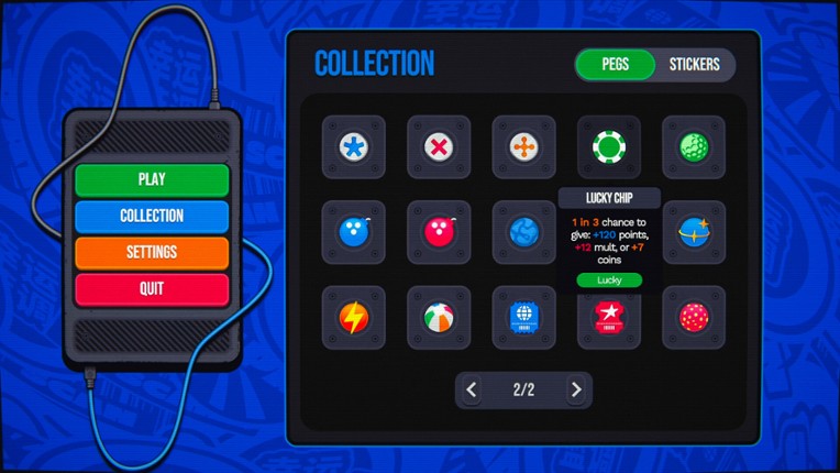 Pegs X Stickers screenshot
