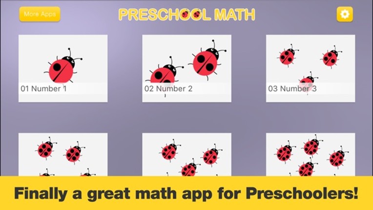Preschool Math App - First Numbers and Counting Games for Toddlers and Pre-K Kids screenshot