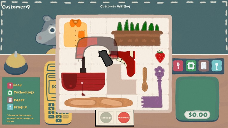 Raccoon Packer: A Cozy Puzzle Game Image