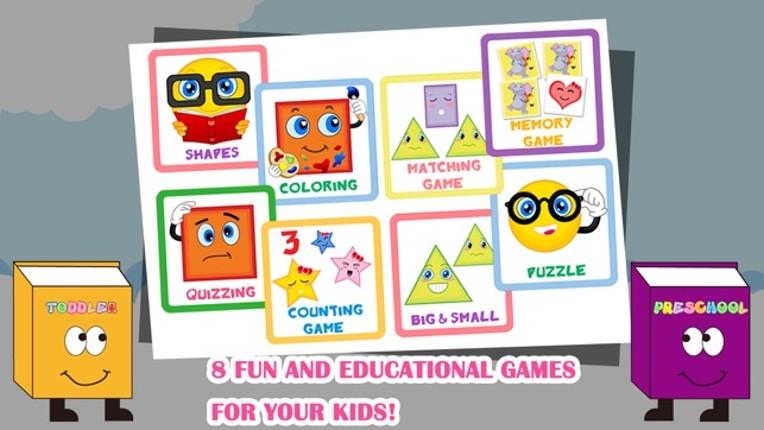 Shapes & Colors Toddler Preschool FREE - All in 1 Educational Puzzle Games for Kids screenshot