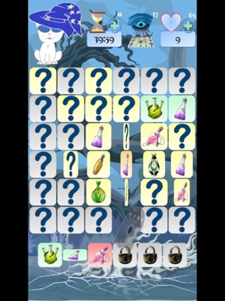 Wizard Code Hunter Memo Puzzle screenshot