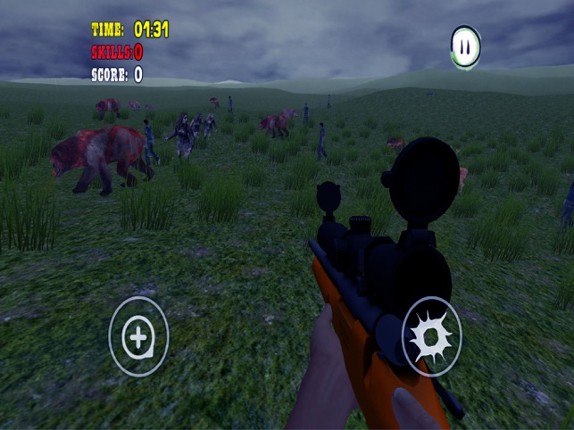 Zombie Hunting - 3D Horror Sniper Hunter FPS Shoot screenshot