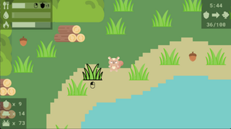 Acorns for Winter Image