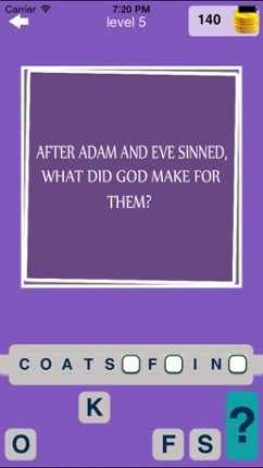 Bible Trivia Quiz : Christian Holy Bible Quiz Game screenshot