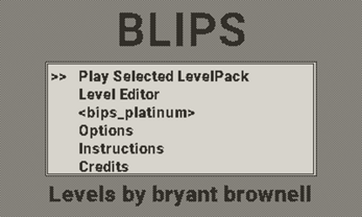 Blips screenshot