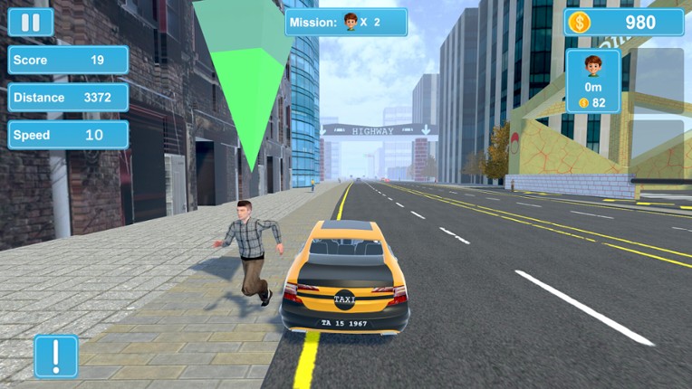 City Taxi Mission screenshot
