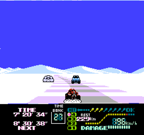 Famicom Grand Prix II: 3D Hot Rally Image