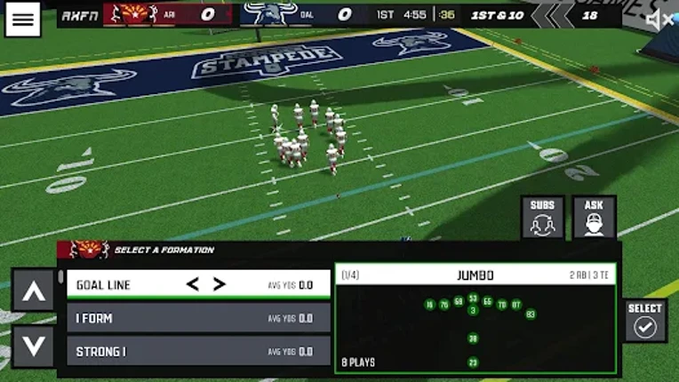 Axis Football Mobile screenshot