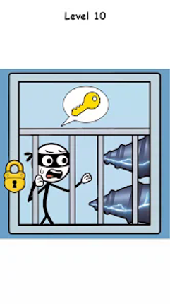 Stickman Long Hand Puzzle Game Image