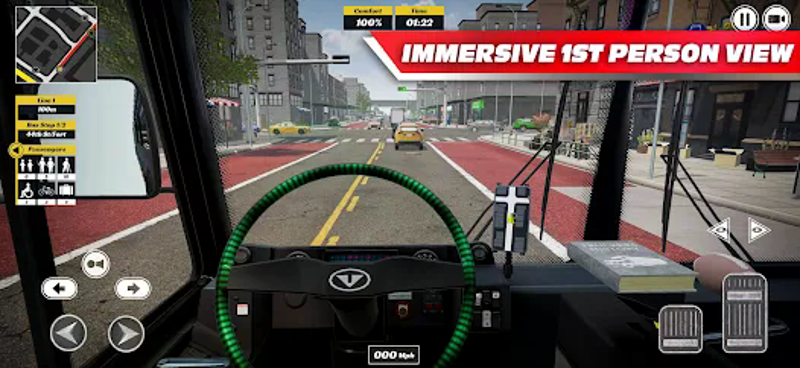 BUS Simulator PRO Urban Rivals screenshot