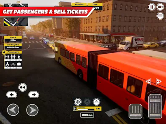 BUS Simulator PRO Urban Rivals screenshot