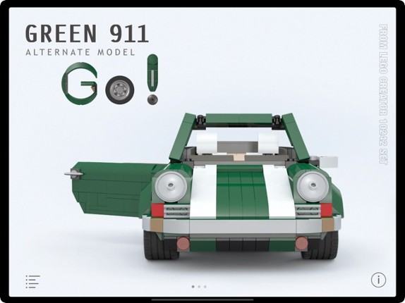 Green 911 for LEGO 10242 Set screenshot