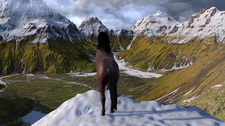 HORSE LIFE: find horses in open world, survive in wild nature as a foal or pony screenshot