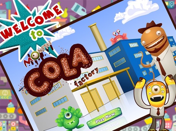 Monster Cola Factory Simulator - Learn how to make bubbly slushies & fizzy soda in cold drinks factory screenshot
