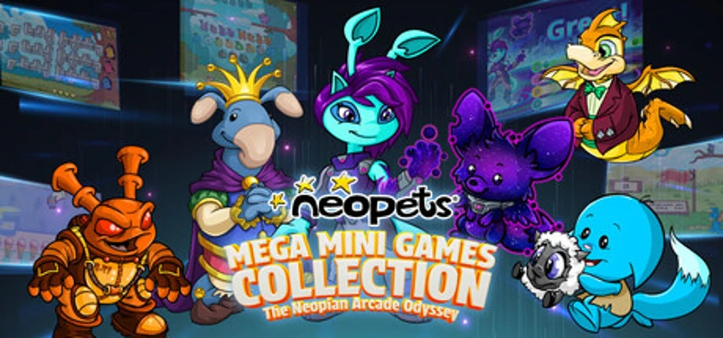 Neopets - Mega Mini Games Collection - The Neopian Arcade Odyssey Image