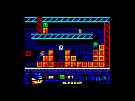 Phantomas en el Museo (Amstrad CPC) Image