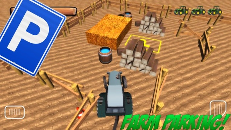 3D Farm-ing Tractor Park-ing School Drive-r Simulator Image