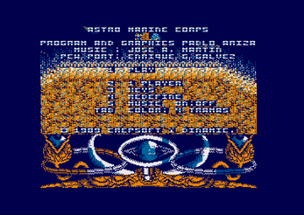 Astro Marine Corps (Amstrad PCW / PCW Plus) Image