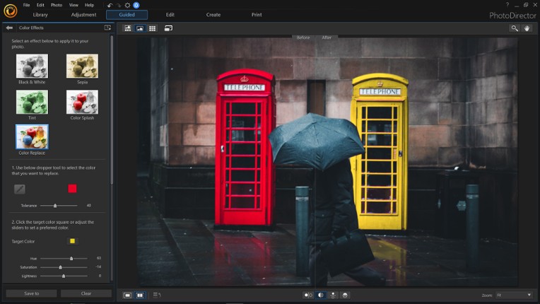CyberLink PhotoDirector 11 Ultra - Photo editor, photo editing software screenshot