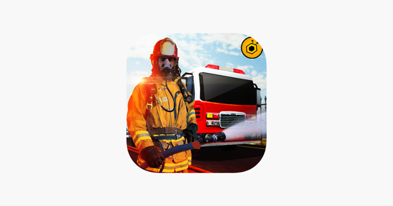 Fire truck emergency rescue 3D simulator free 2016 Image