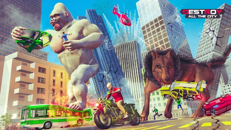 Giant Gorilla Bigfoot Monster Image