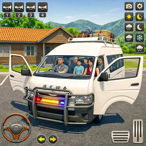 Games like Mini Van Driving Mini Bus Game