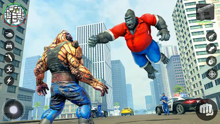 Gorilla Fighting: Hero Game Image