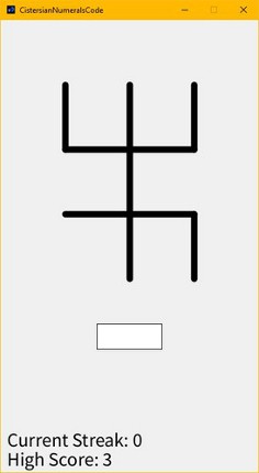 Cistercian  Numerals Quiz screenshot