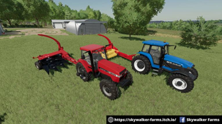 FS22 - CNH Pull Type Forage Harvester screenshot