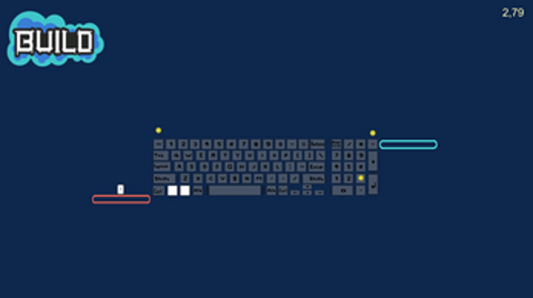 Keyboard Platformer game screenshot