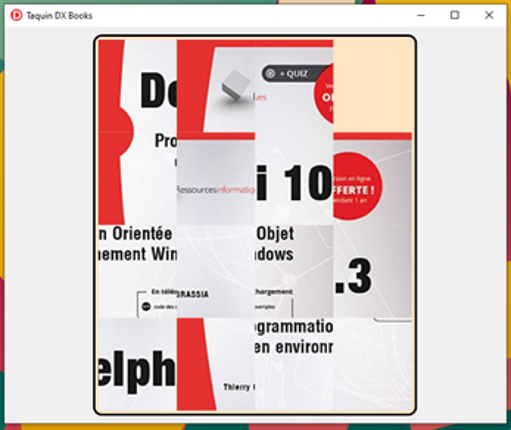 Taquin DX Books screenshot
