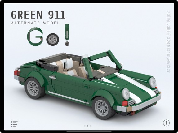Green 911 for LEGO 10242 Set screenshot