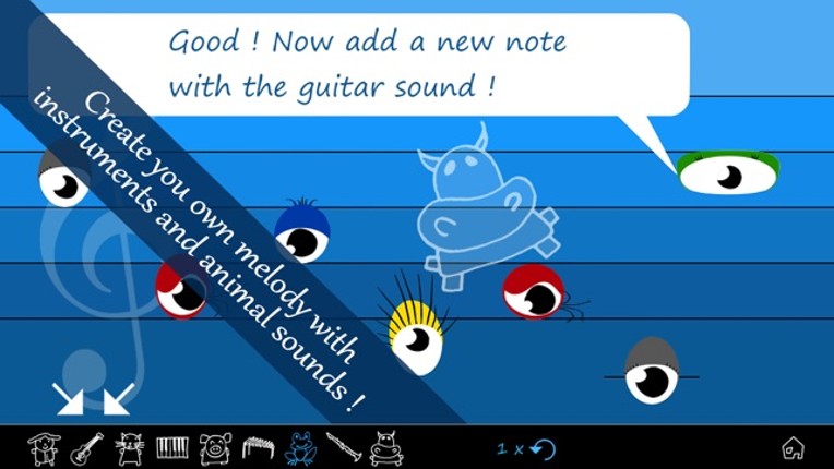 LAMI find notes: Children's Ear Training ! Music for kids screenshot