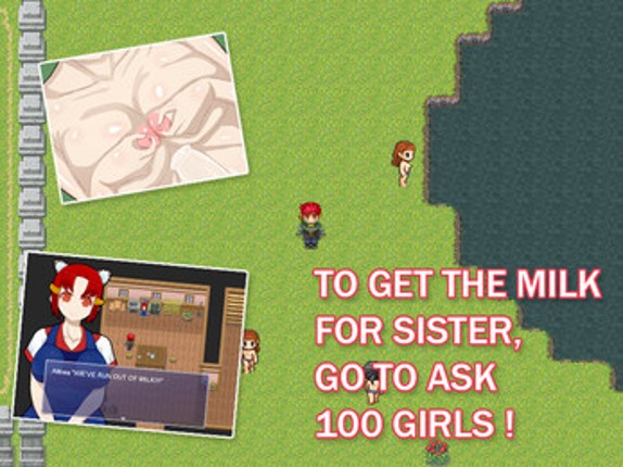 Milk Paradise: My sister will die if I can't get the milk! (18+) screenshot