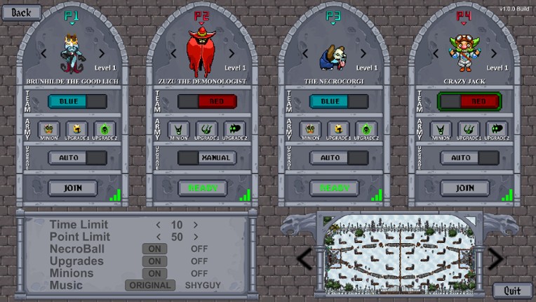 Necroball screenshot